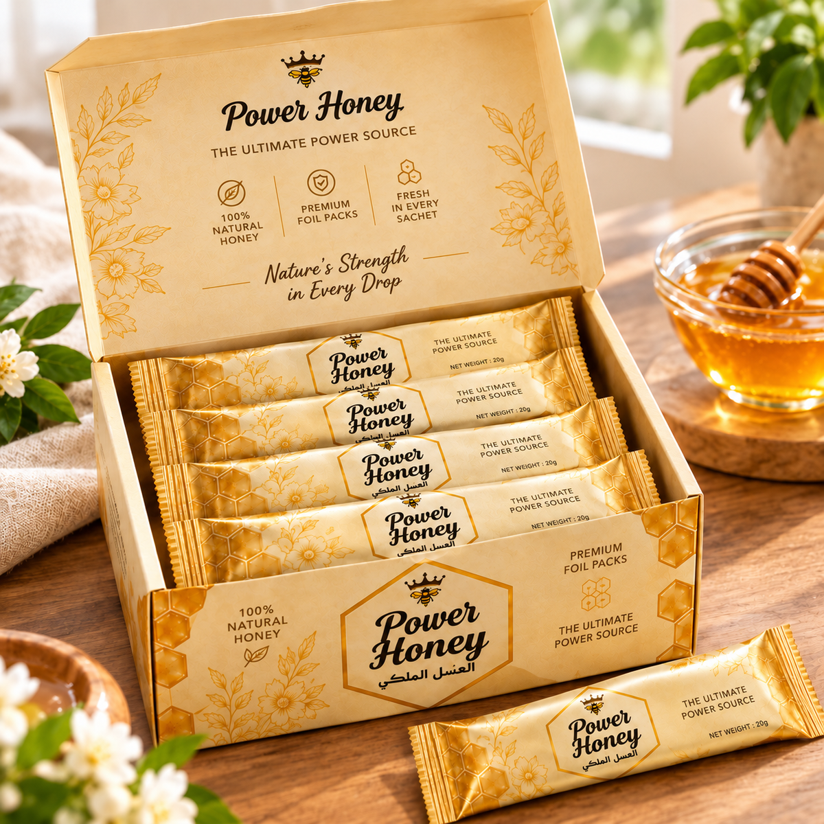 Power Honey – Energy, Stamina & Vitality Support