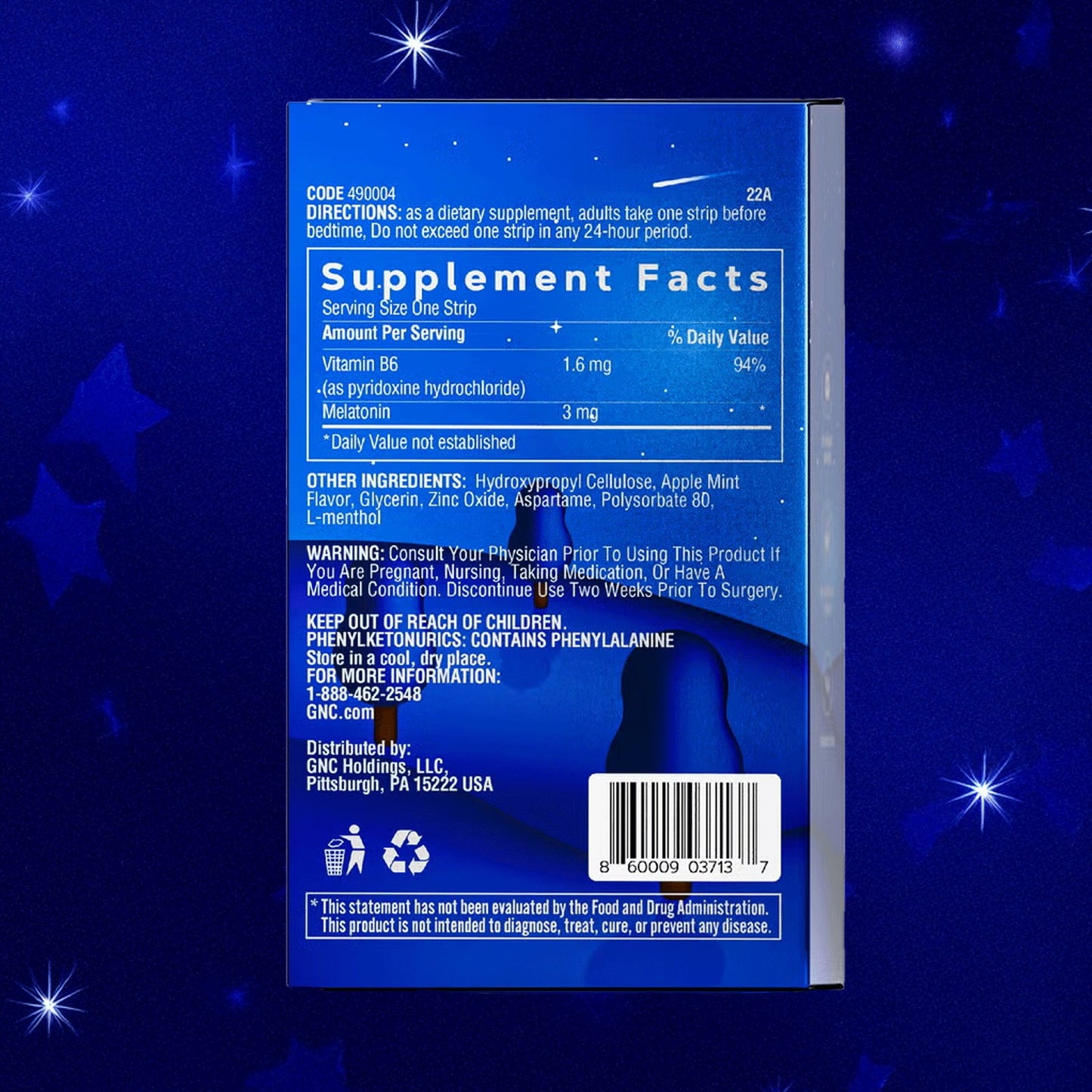 Sleep Well Oral Strip