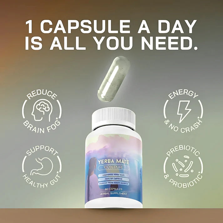 The Earth Essense Yerba Boost Capsules