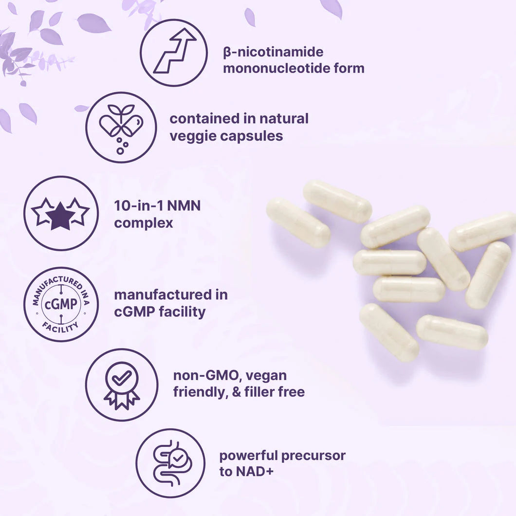 NMN 10-In-1 Anti-Aging Complex (60 Capsules)