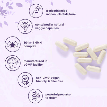 NMN 10-In-1 Anti-Aging Complex (60 Capsules)
