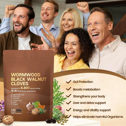 Wormwood, Black Walnut & Clove Softgels
