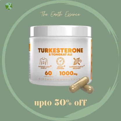 Turkesterone & Tongkat Ali - Testosterone Capsules