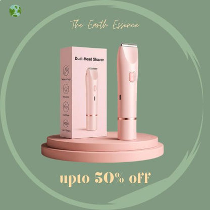 Earth Essence 2 in 1 Women's Body Shaver