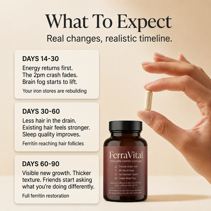 FerraVital Iron Complex — Hair, Energy & Focus