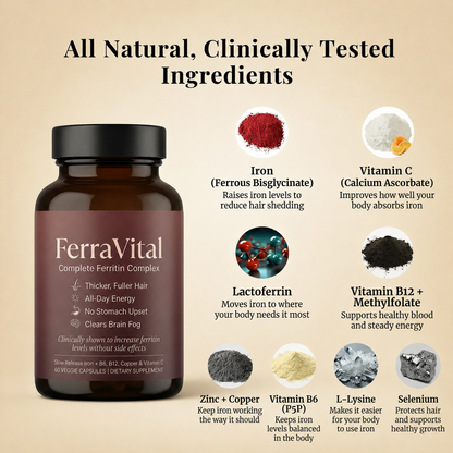 FerraVital Iron Complex — Hair, Energy & Focus