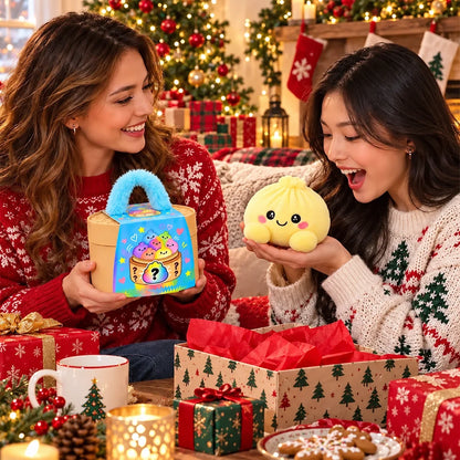 Mystery Dumpling Plush Toy – Cute Kawaii Surprise Blind Box