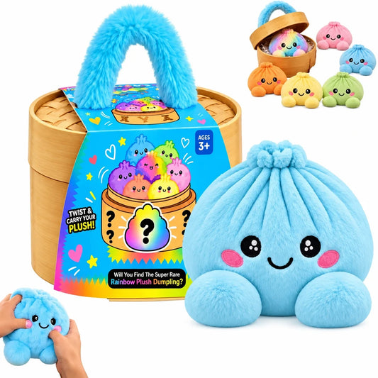 Mystery Dumpling Plush Toy – Cute Kawaii Surprise Blind Box