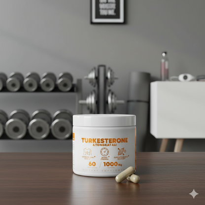 Turkesterone & Tongkat Ali - Testosterone Capsules