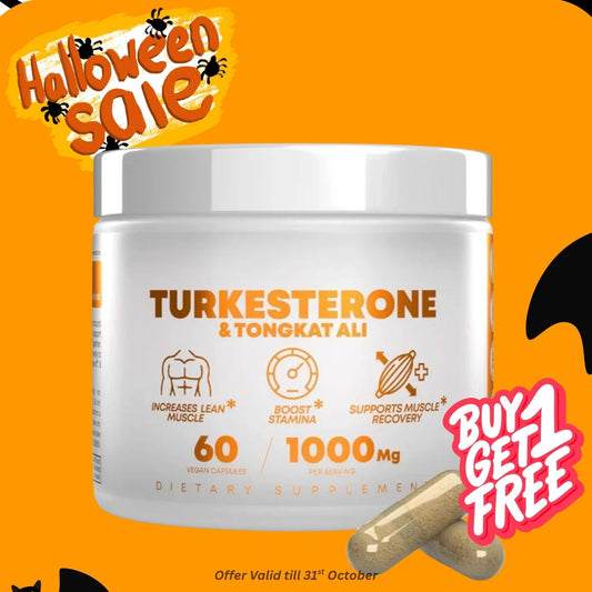 Turkesterone & Tongkat Ali - Testosterone Capsules