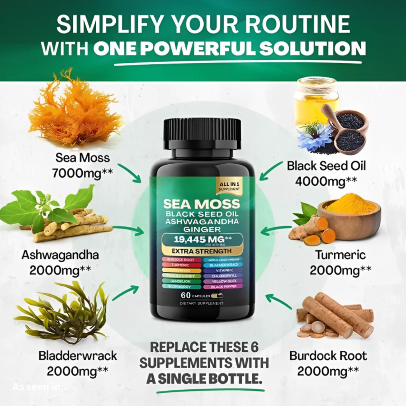 Energy Boost Bundle – Shilajit + Sea Moss Capsules