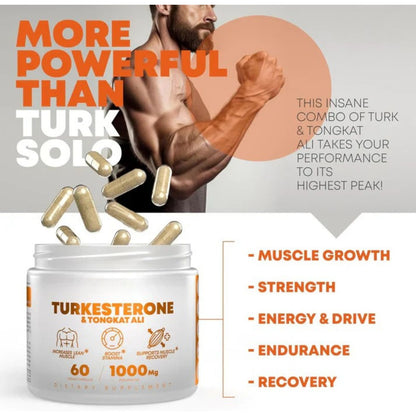 Turkesterone & Tongkat Ali Capsules