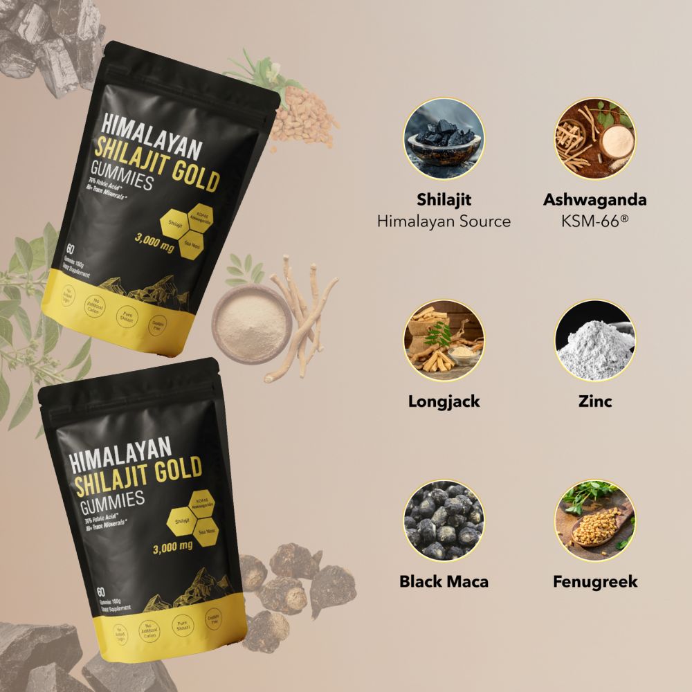 Pure Himalayan Shilajit Gummies