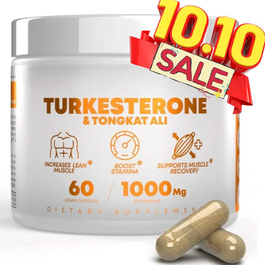 Turkesterone & Tongkat Ali - Testosterone Capsules