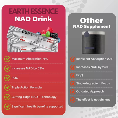 Earth Essence NAD+ - Berry Flavor Drink Mix