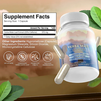 The Earth Essense Yerba Boost Capsules